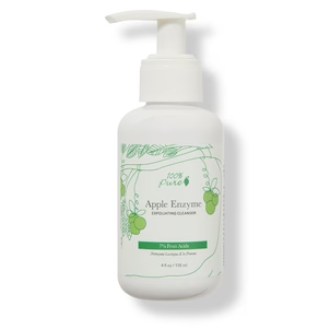 100% PURE™ 7% Fruit Acids Apple Enzyme Exfoliating Cleanser