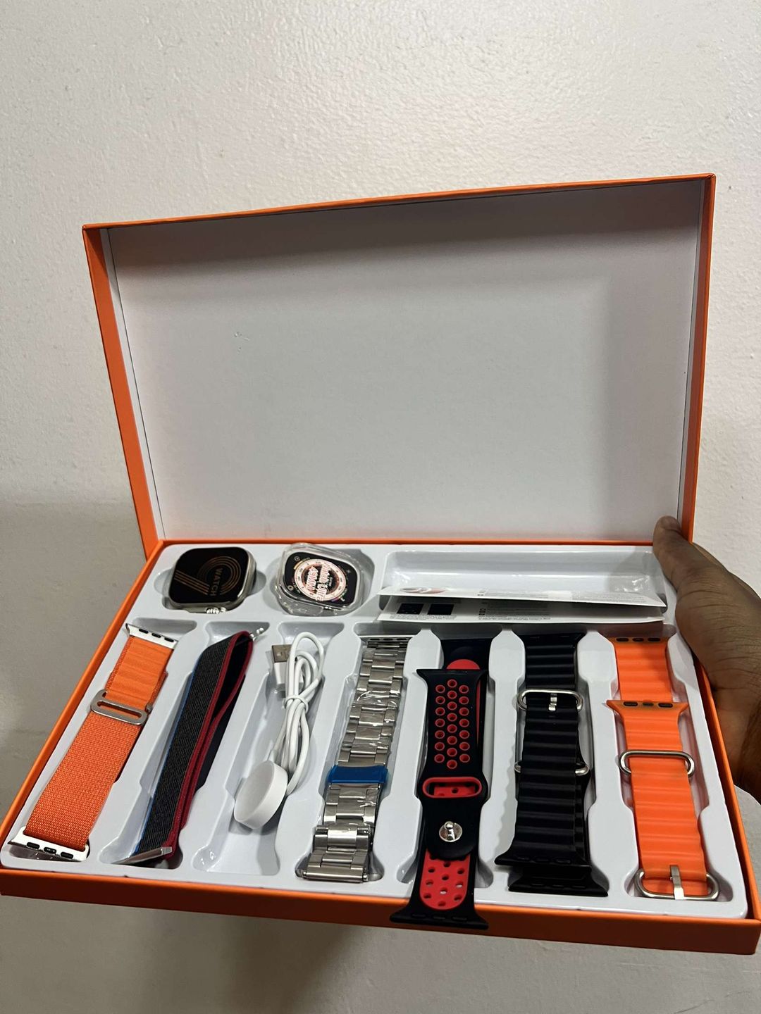 7 straps ultra 9 smart watch