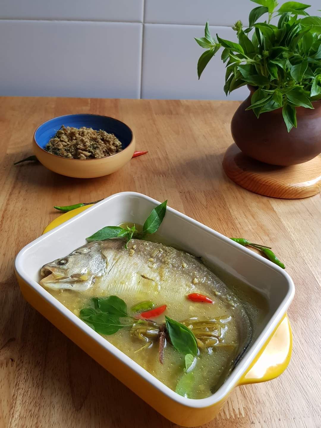 ပန်းခရေ Kitchen_ငါးဆန်လှော်ရေချိုအနှစ်