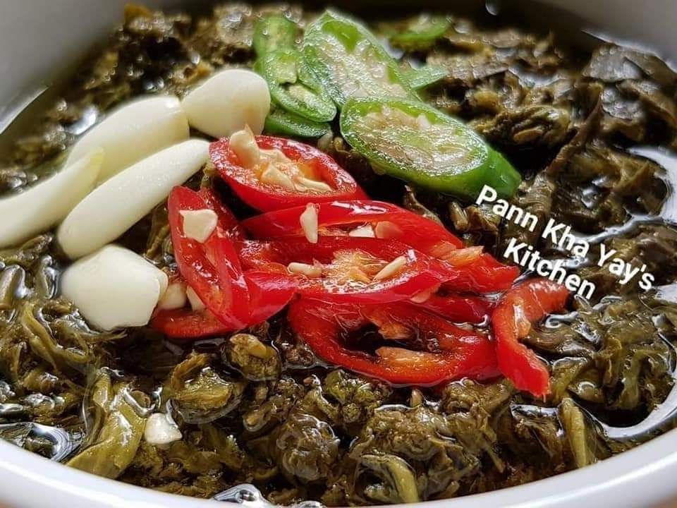 ပန်းခရေ Kitchen_လက်ဖက်နှပ် Collection