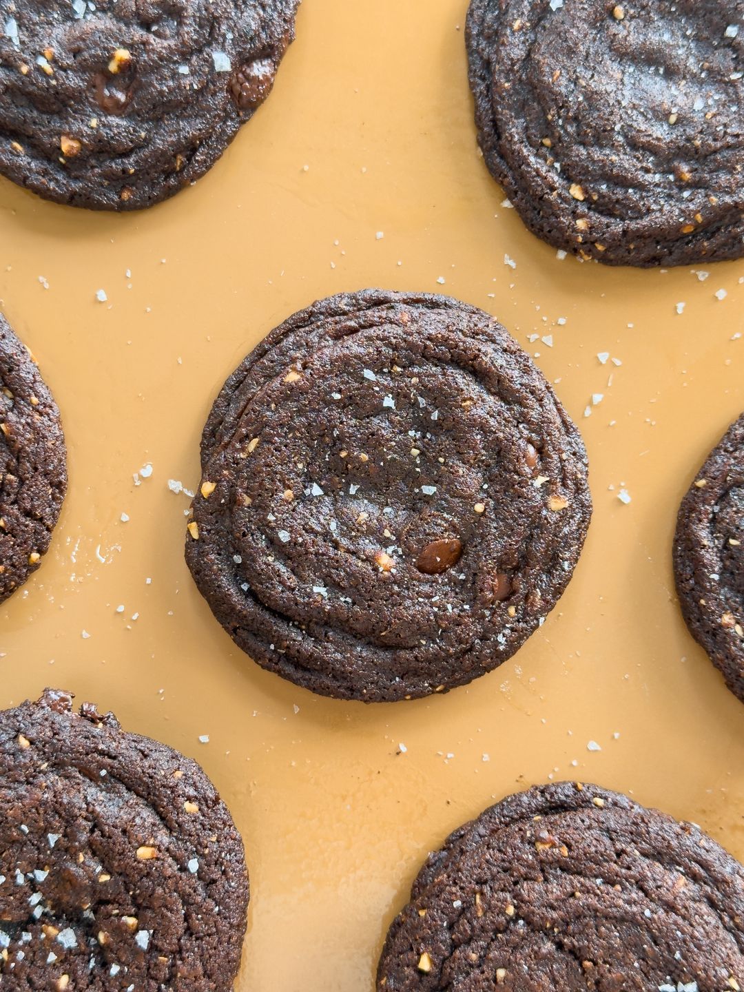 Chocolate Hazelnut Big Cookies