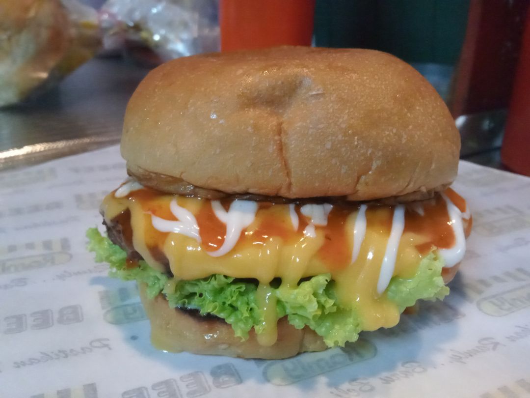 Cheeseburger ayam