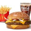 Quarter Pounder with Cheese - large meal