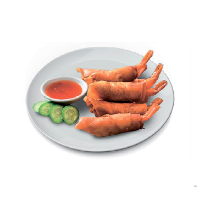 Fried Prawn Spring Rolls