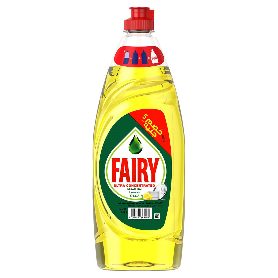 Fairy Dishwashing LiquidUltra Lemon 620 ml