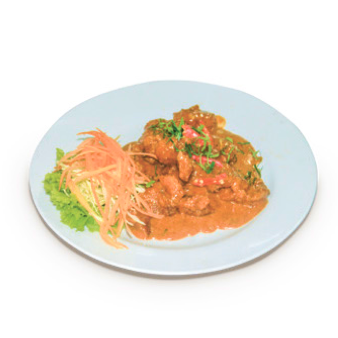 Fish Red Curry Chop Chee Pla