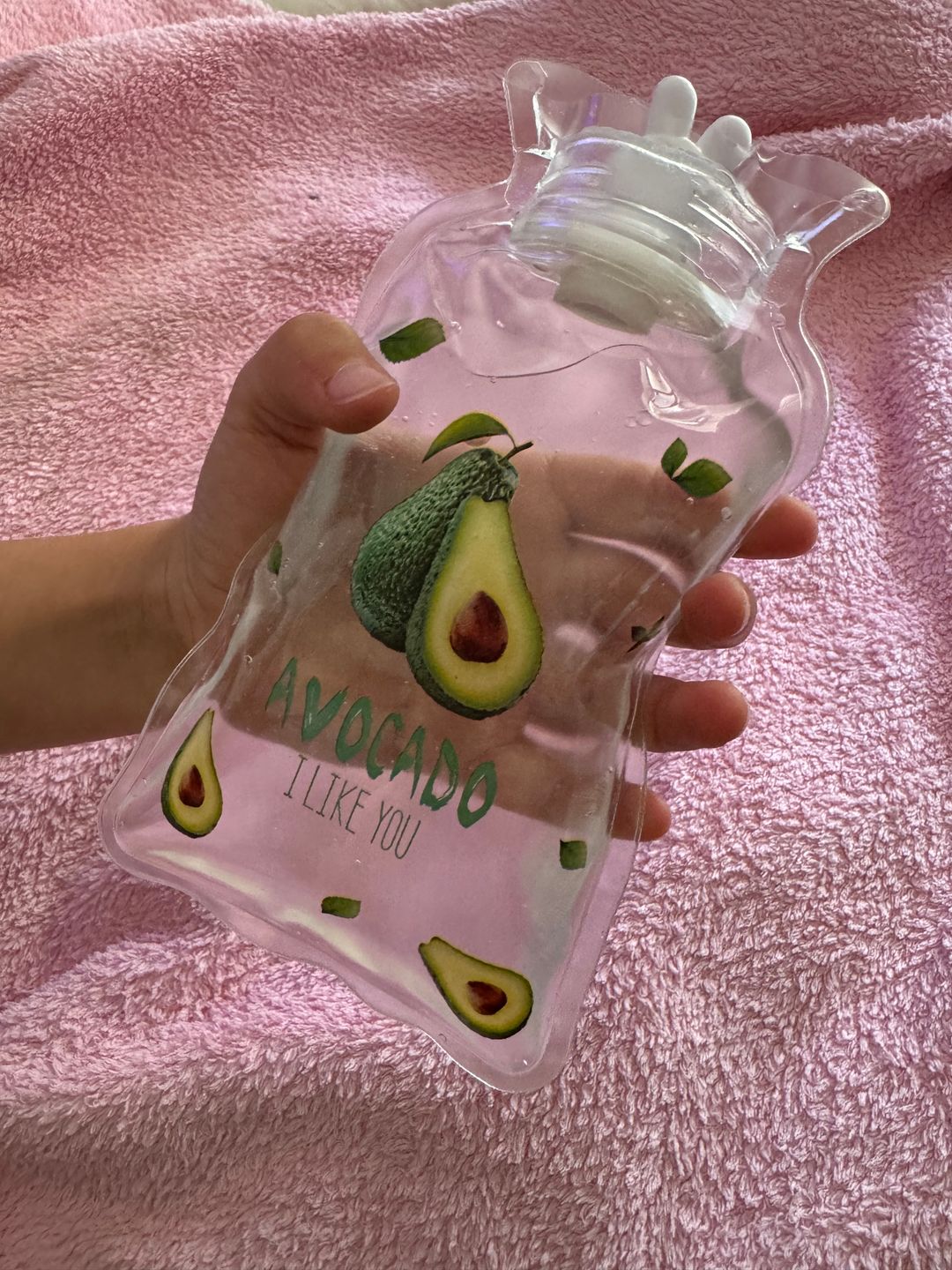 Mini Transparent Hot Water bottle 