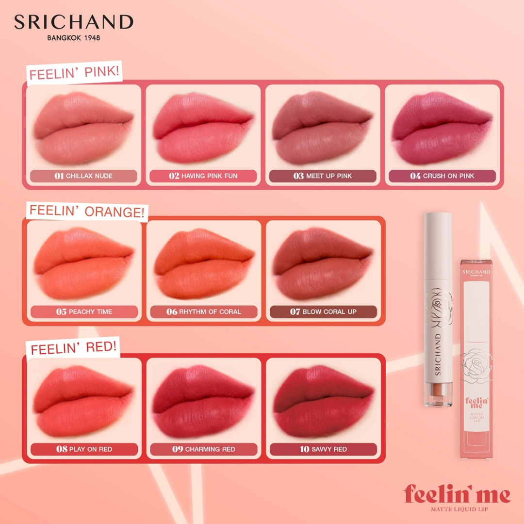 SRICHAND Feelin Me Matte Liquid Lip