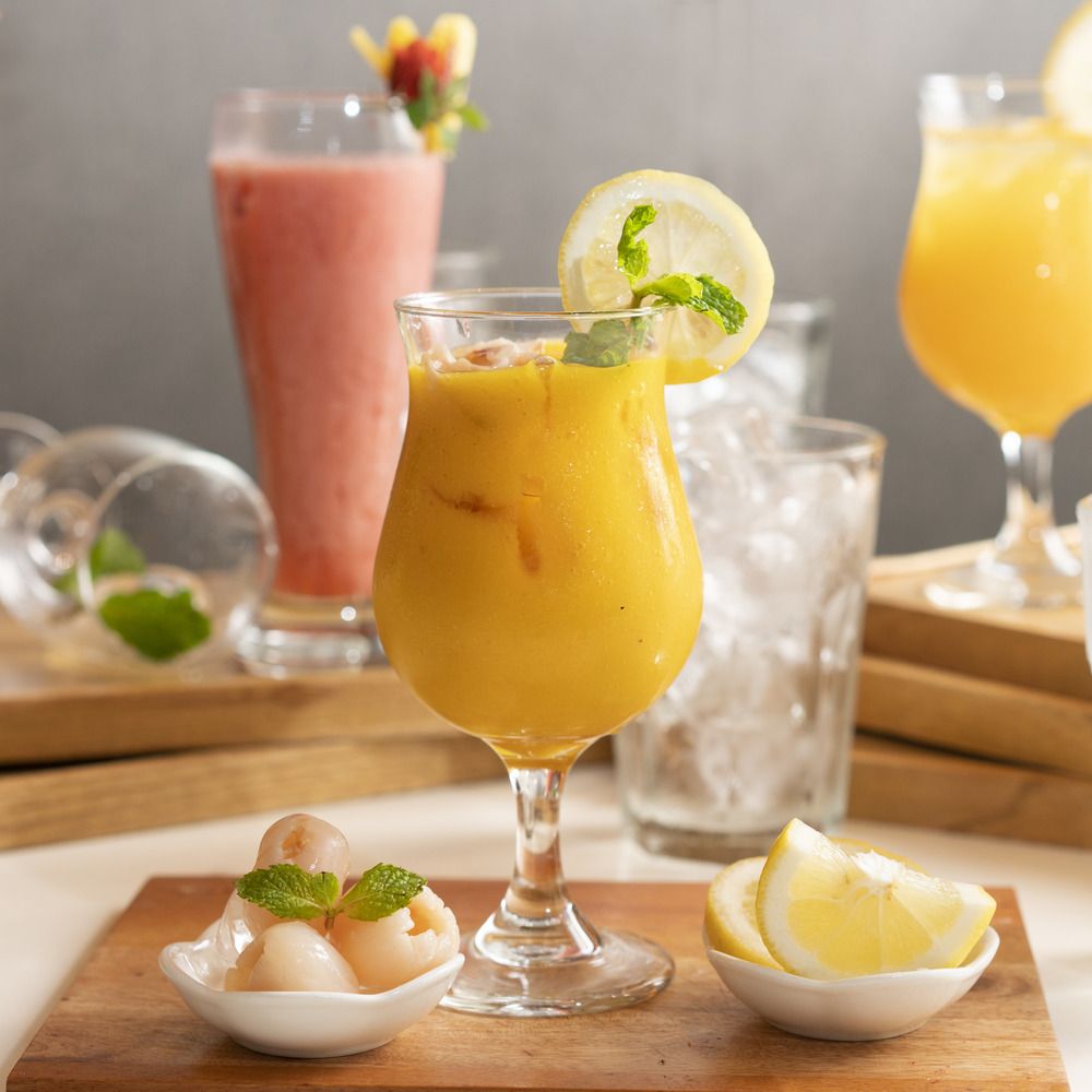 Mango Lychee Smoothie