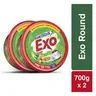 Exo Anti-Bacterial Dishwash Bar Round, 700 g 2x700 g