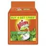 Vim Dishwash Anti Bac Bar - Neem, 200 g (Buy 4 Get 1 Free)