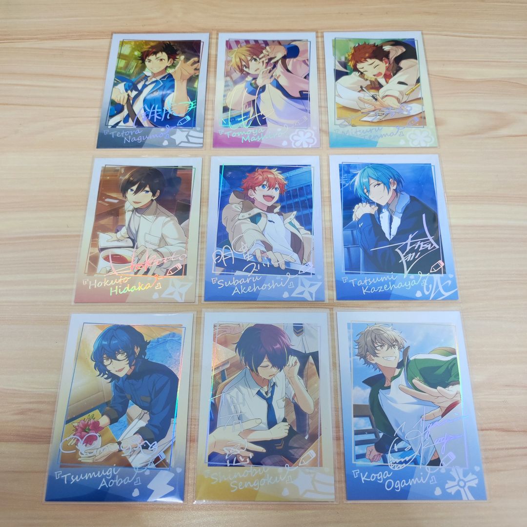 Ensemble Star Official Polaroid - Gold Sign