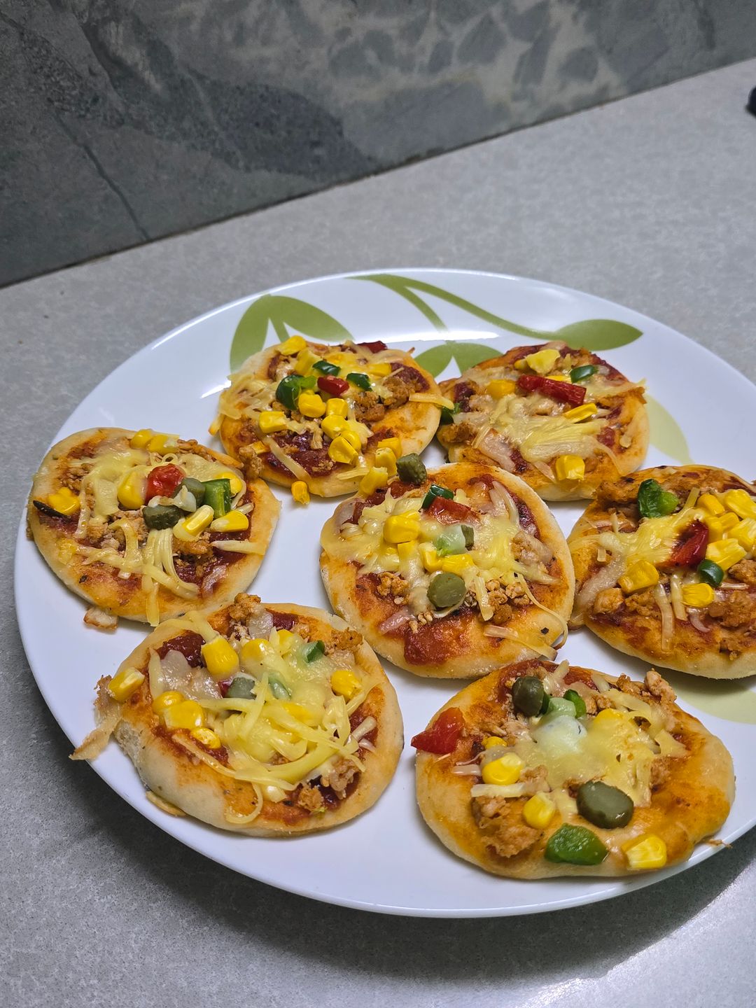 Frozen Pizza (9cm demi cuit)