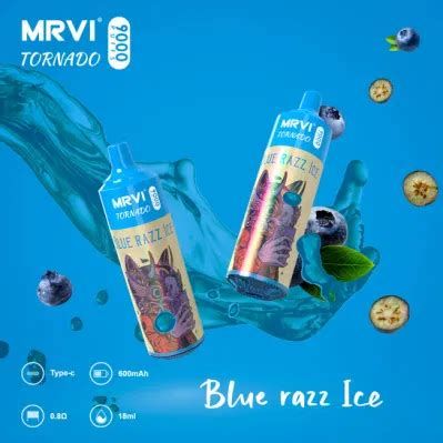 Tornade MRVI Blue Razz Ice 9000puffs