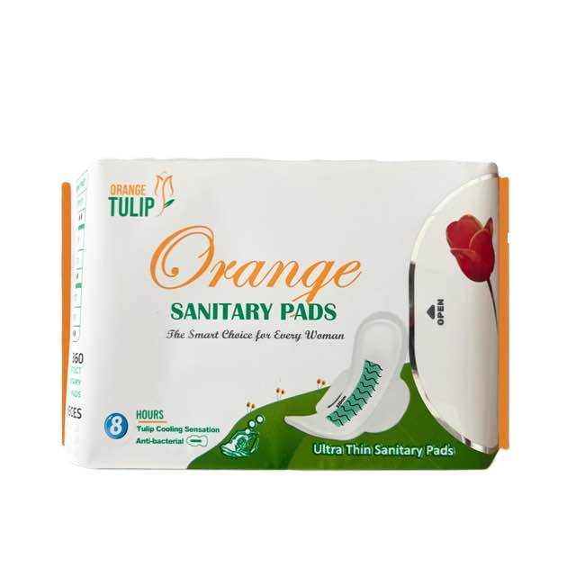 Orange Sanitary Pad