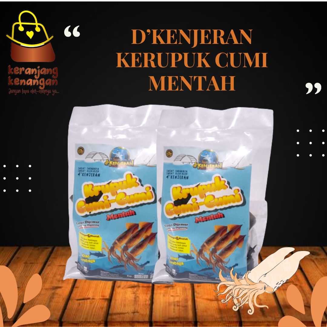 D' KENJERAN - KRUPUK CUMI MENTAH