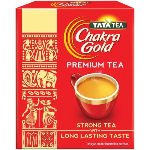 Tata Tea Chakra Gold Premium Tea - Strong Flavour With Long Lasting Taste, 500 g