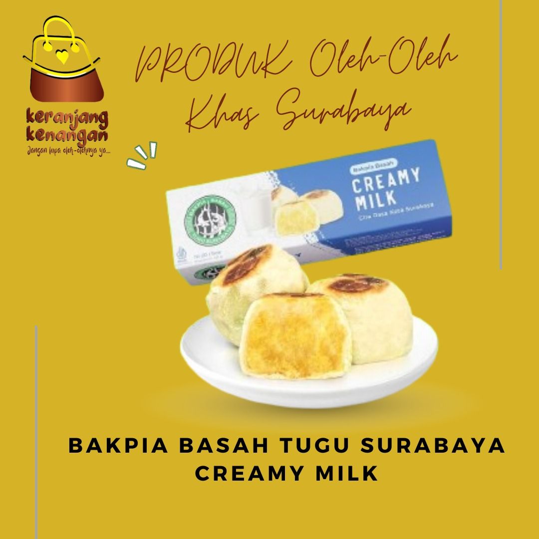 BAKPIA BASAH - MILK CREAMY