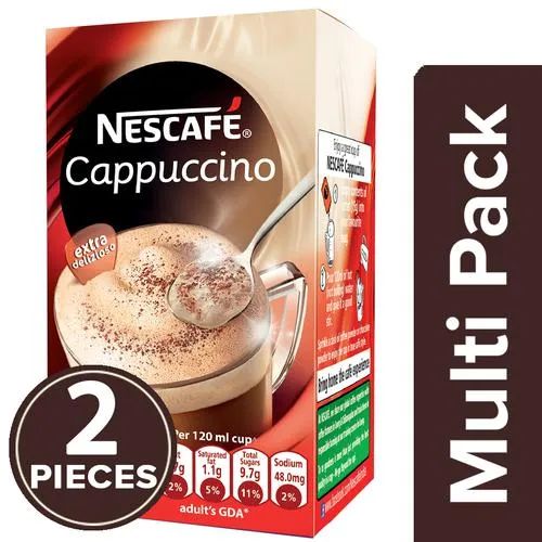 Nescafe Cappuccino, 2x100 g Multipack