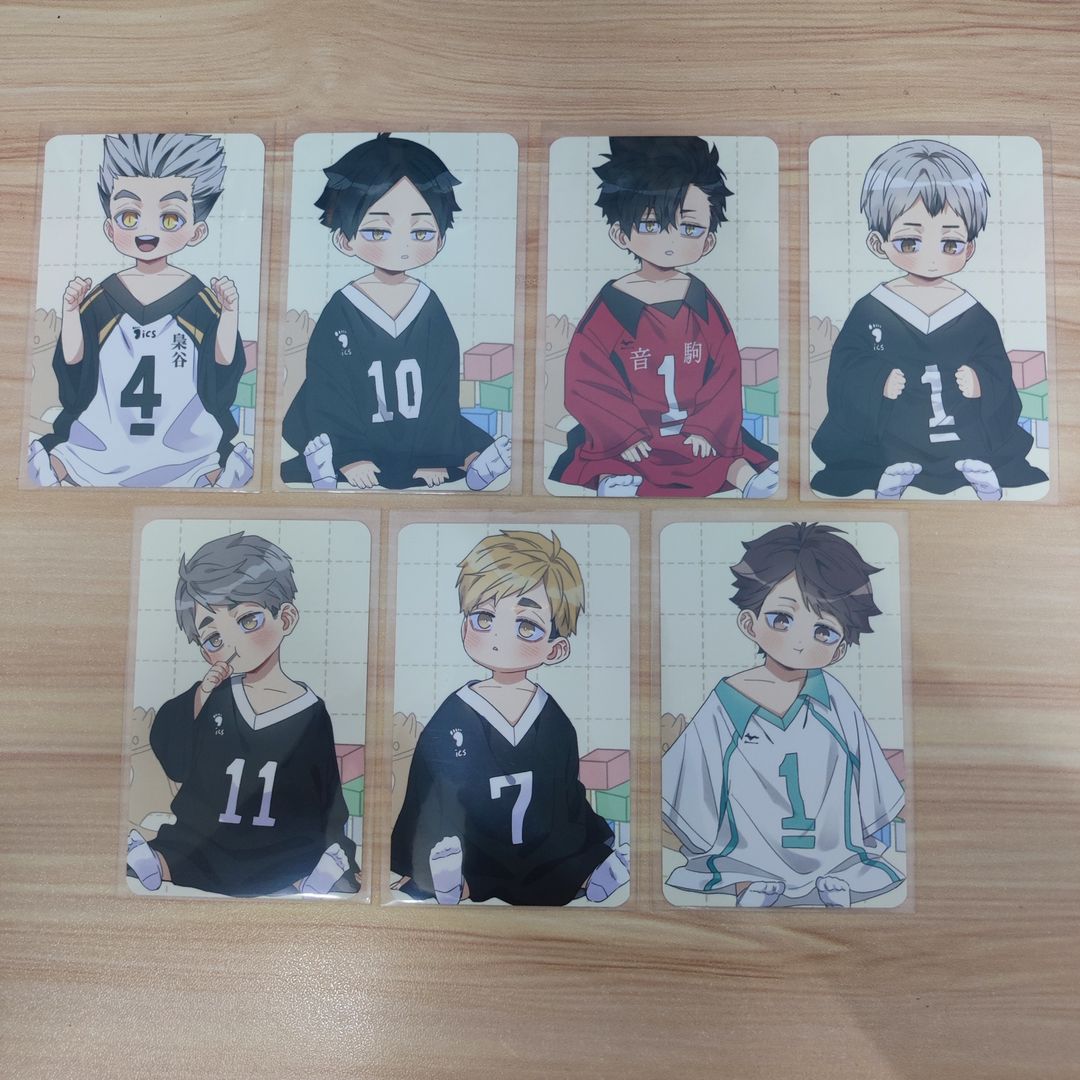 Haikyuu Fanart Baby Series Photocard
