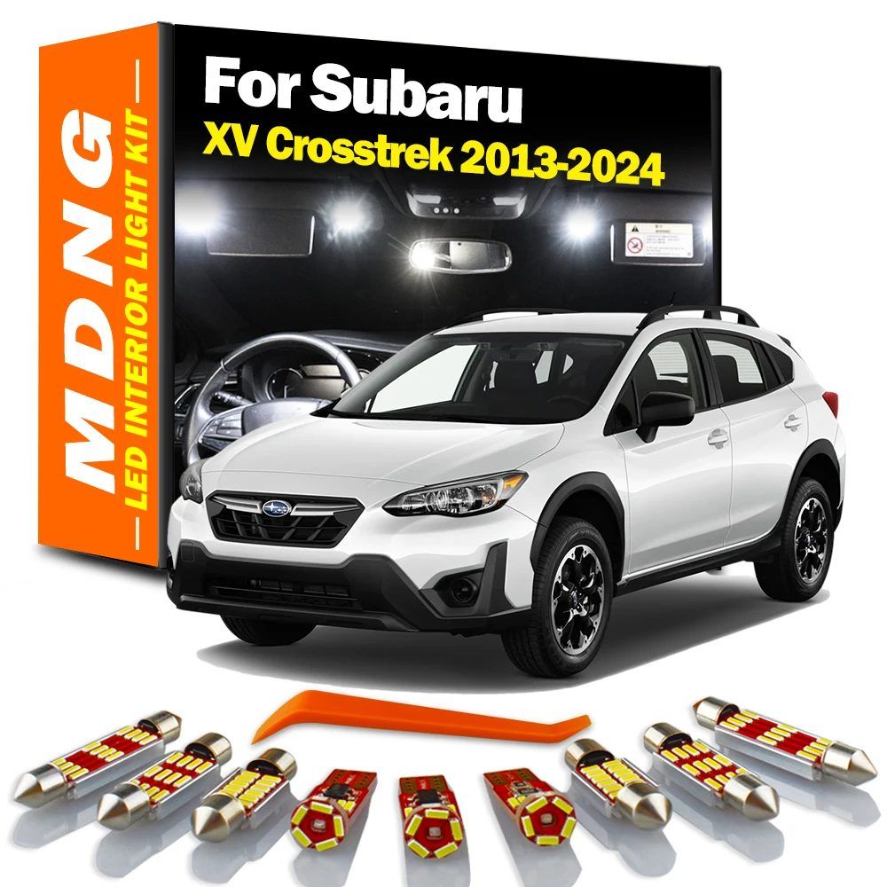 MDNG Interior Cool White LED Light Kit For Subaru XV 2013+