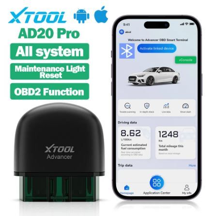 Xtool AD20 Pro Advanced Wireless OBD System Diagnosis Tool