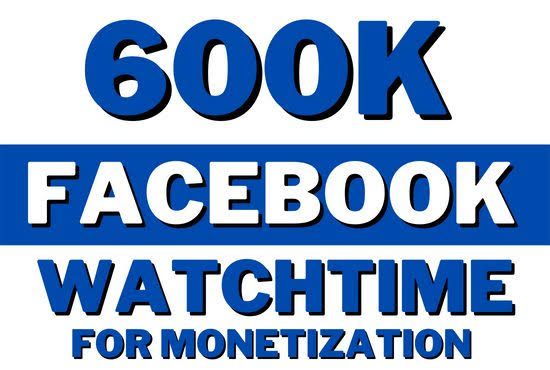 600k Facebook Watch Minutes 