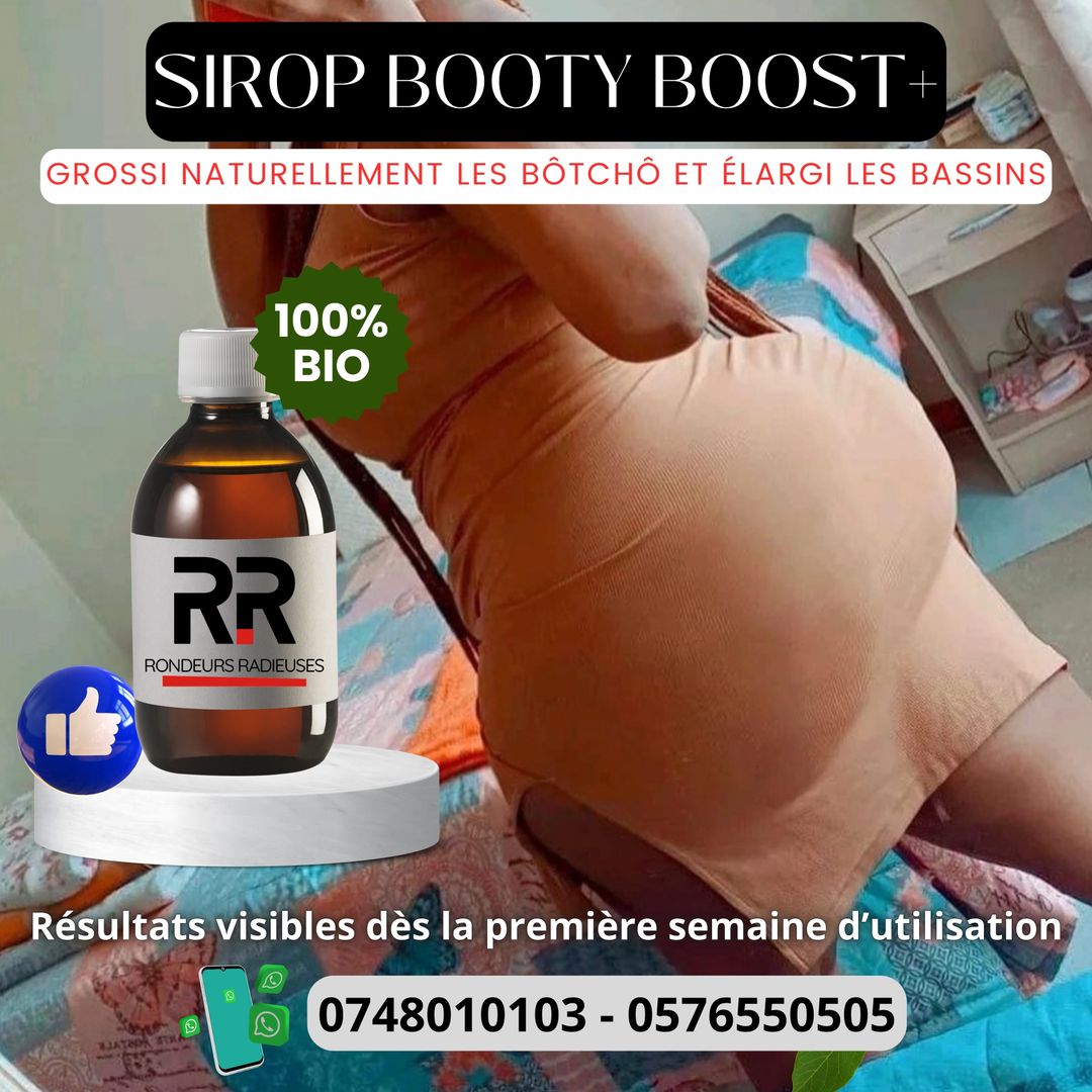 Sirop BOOTY BOOST+