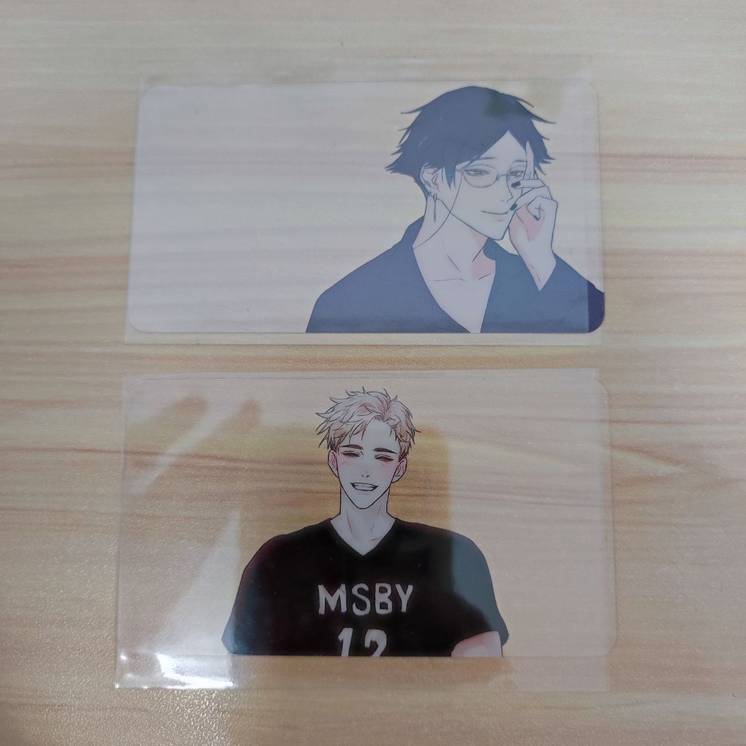 Haikyuu Fanart Transparent Card - Inarizaki