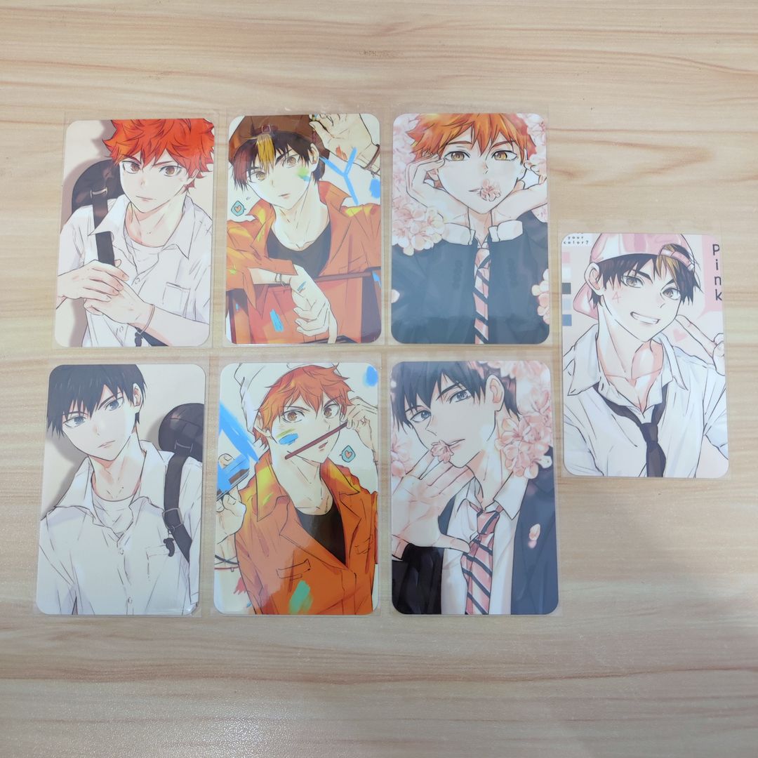 Haikyuu Fanart Photocard - Karasuno