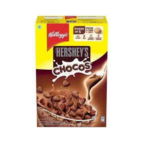 Kellogg's Hershey's Chocos - Chocolatey Breakfast Cereal For Kids, 325 g