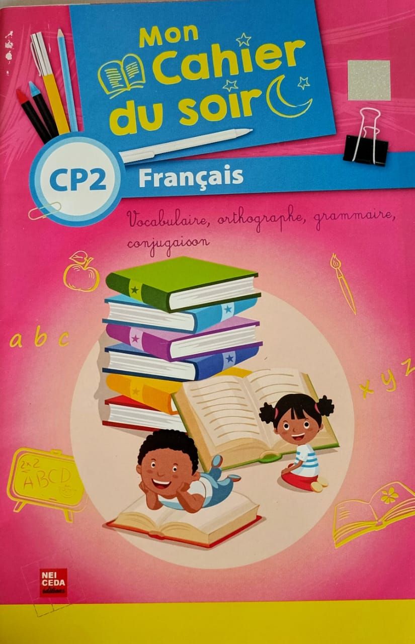 Mon Cahier du soir Français - CP2
