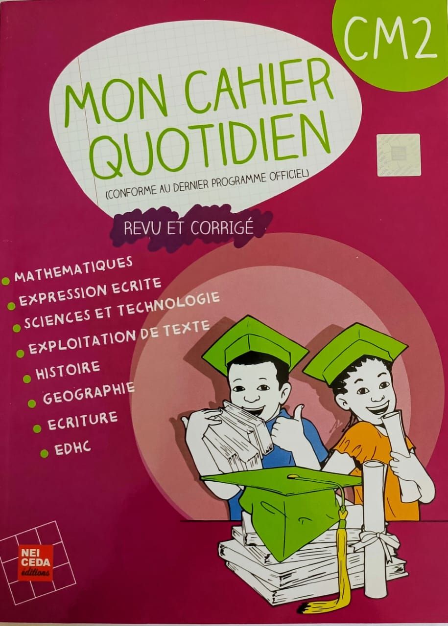 Mon cahier au quotidien - CM2