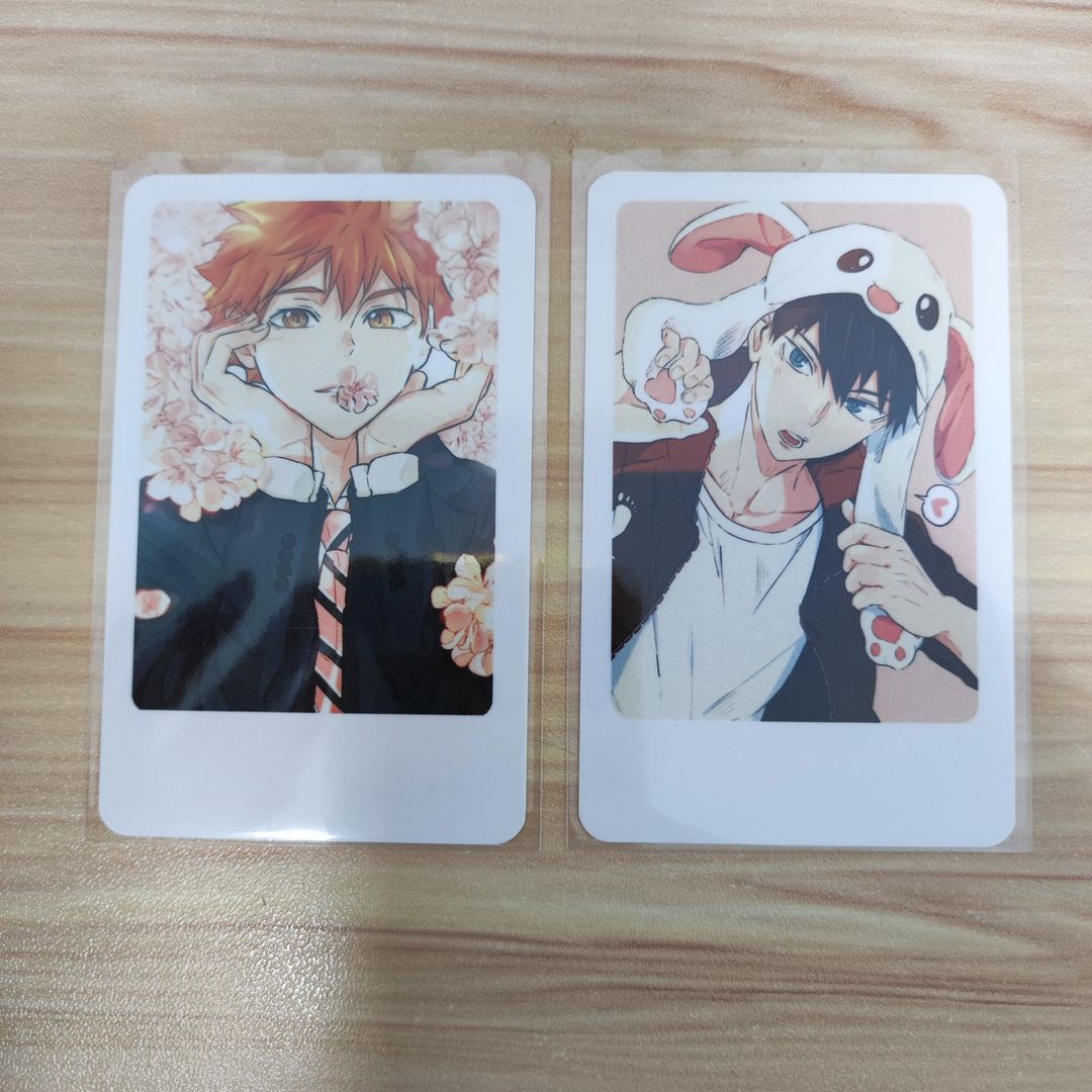 Haikyuu Fanart Photocard - Karasuno