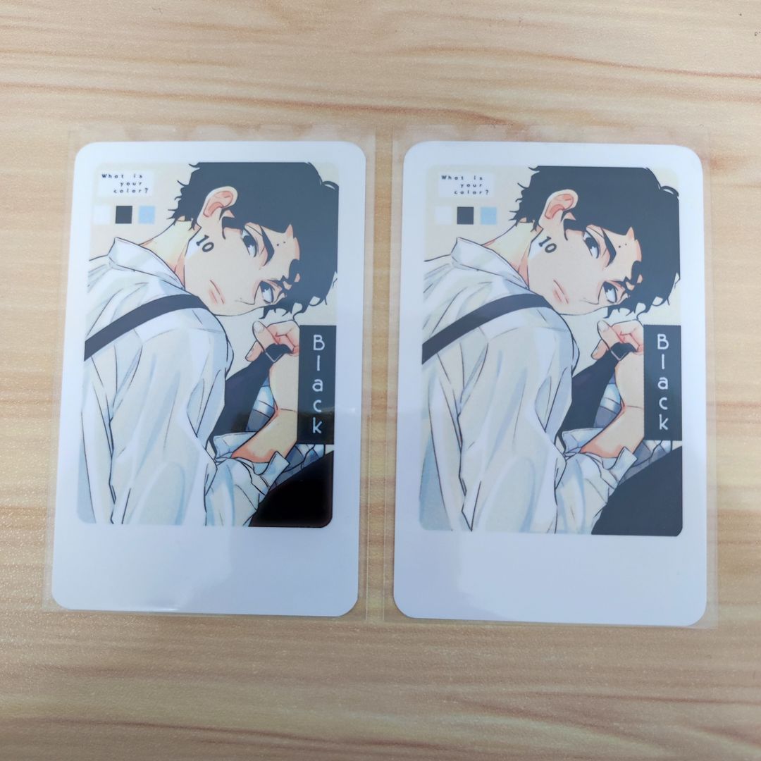 Haikyuu Fanart Photocard - Sakusa