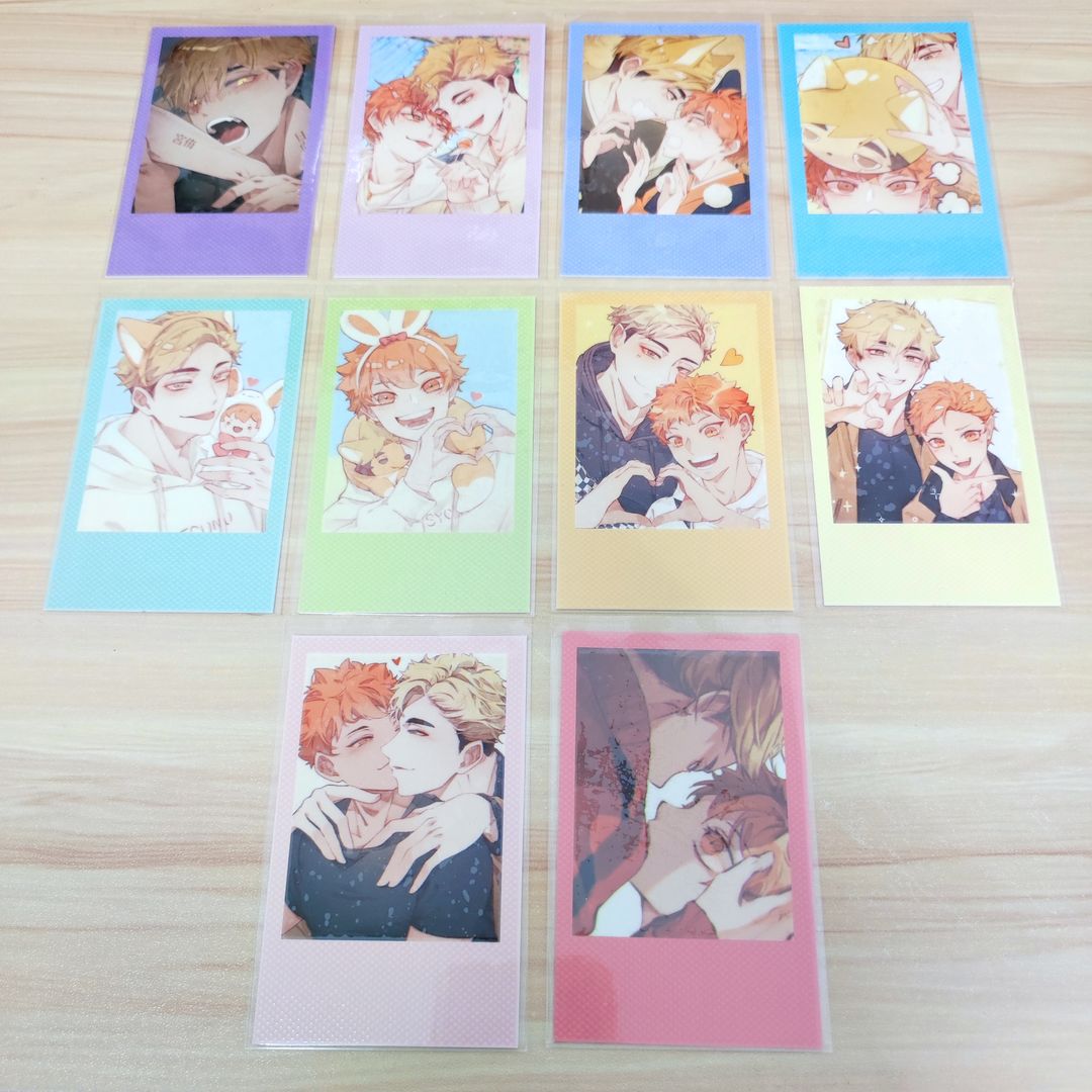 Haikyuu Fanart Candy Color Polaroid