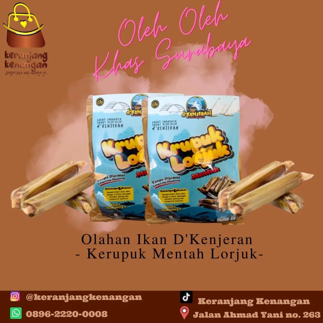D' KENJERAN - KRUPUK LORJUK MENTAH
