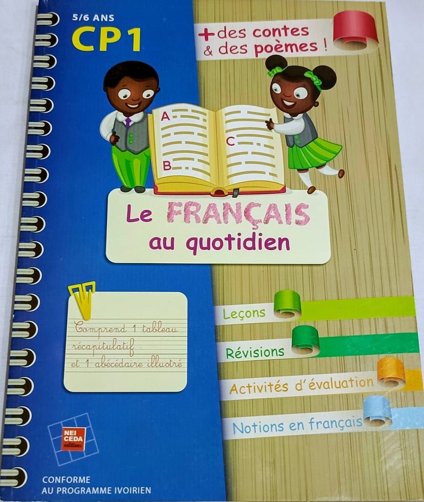 Français au quotidien - CP1 (Manuel) (NEI/CEDA)