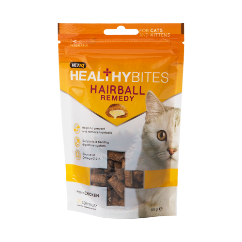 MARLTONS HEALTHY BITES HAIRBALL REMEDY FOR CATS 65G 