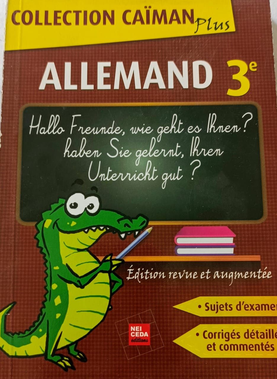 Allemand (Caïman Plus) - (Parascolaire) 3ieme