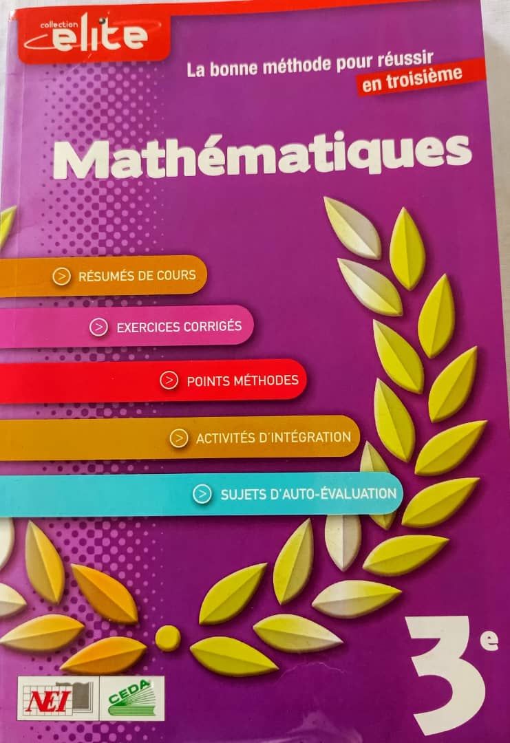 Mathematiques (ELITE) - (Parascolaire) 3ieme