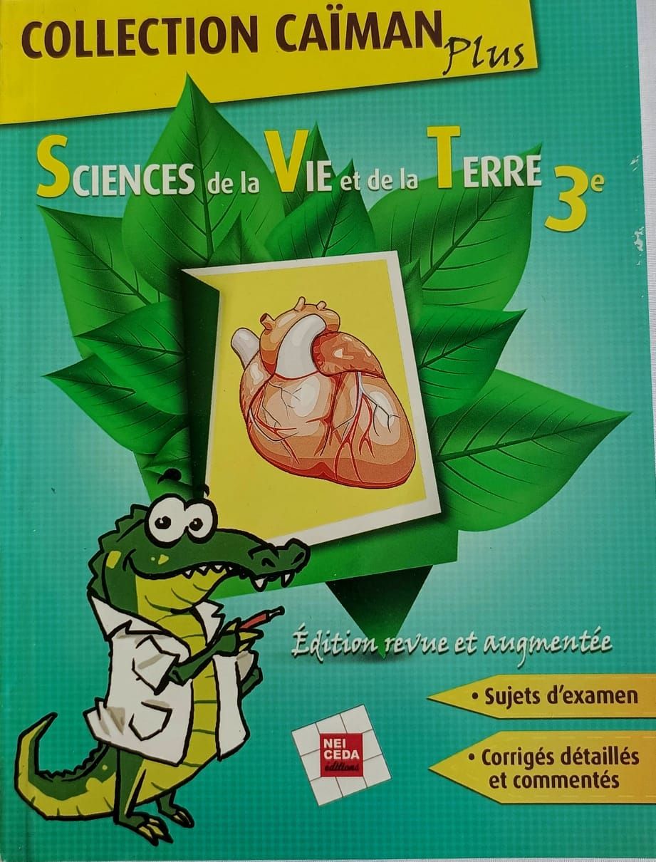 Sciences de la Vie et de la Terre (Caïman Plus) - (Parascolaire) 3ieme