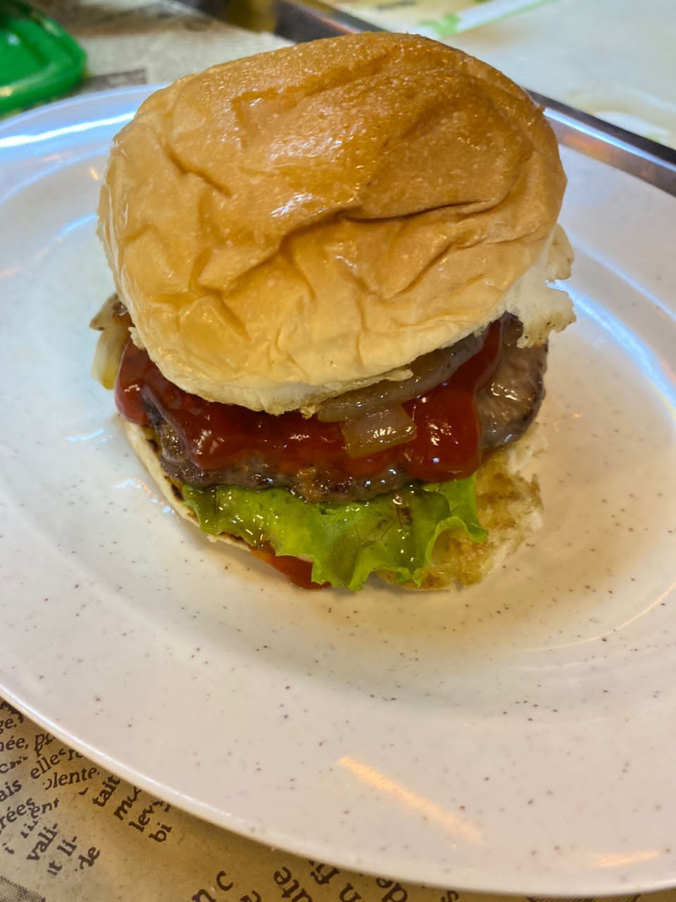 Homemade Beef Burger