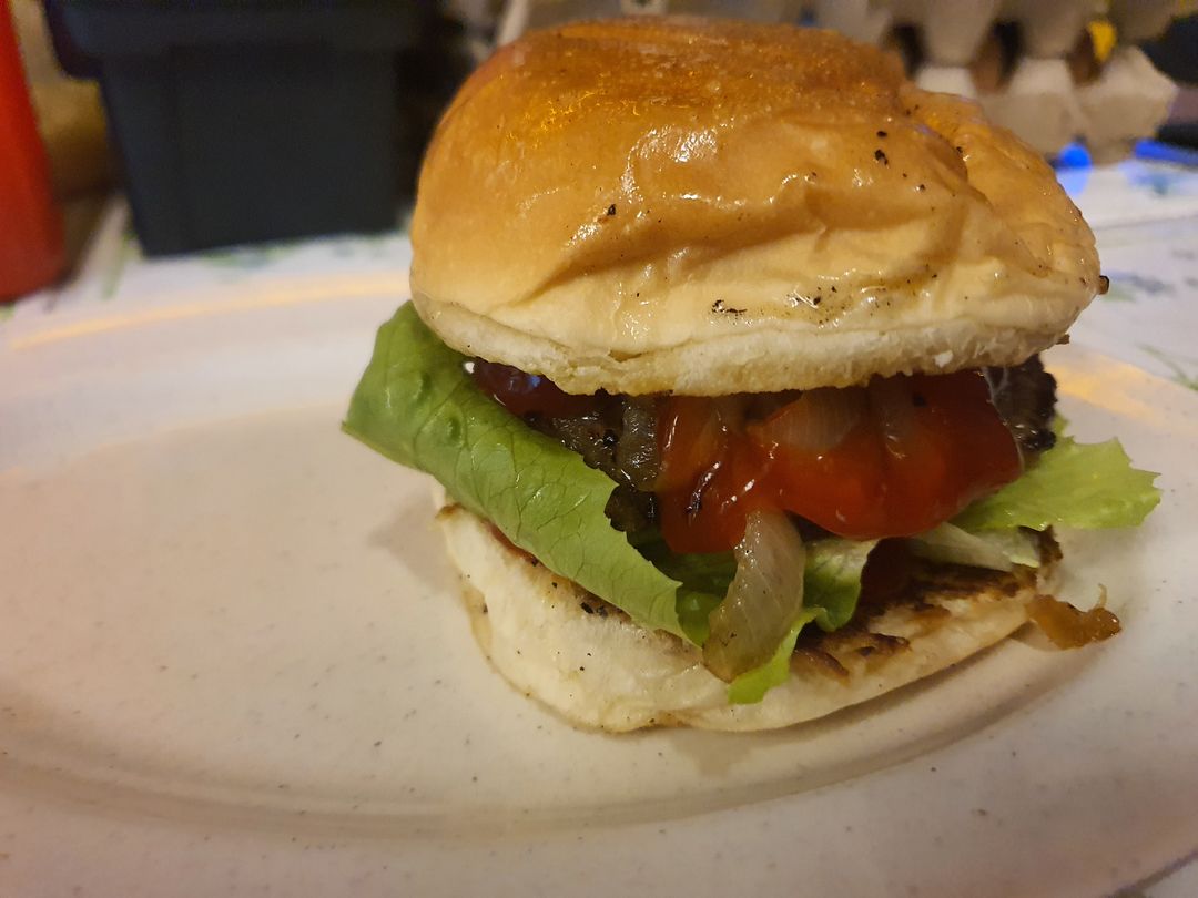 Homemade Chicken Burger