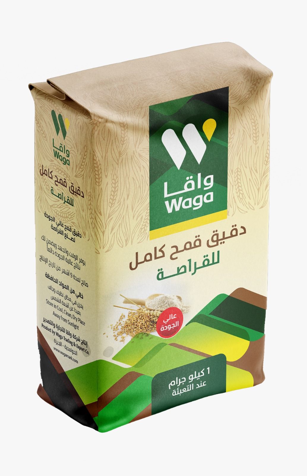 3 KG  Full Wheat Flour – Waga