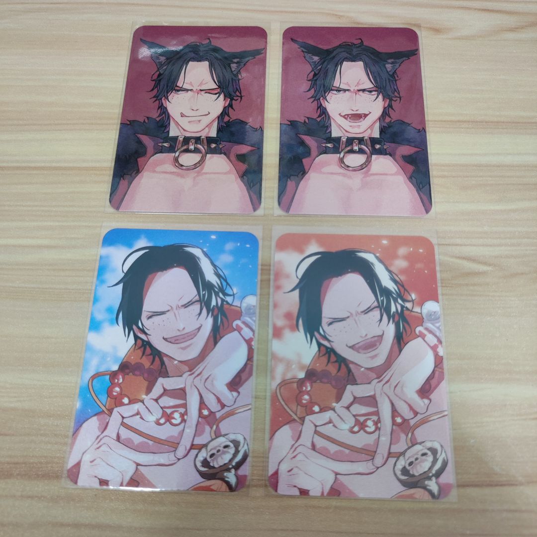 One Piece Fanart Photocard - Ace