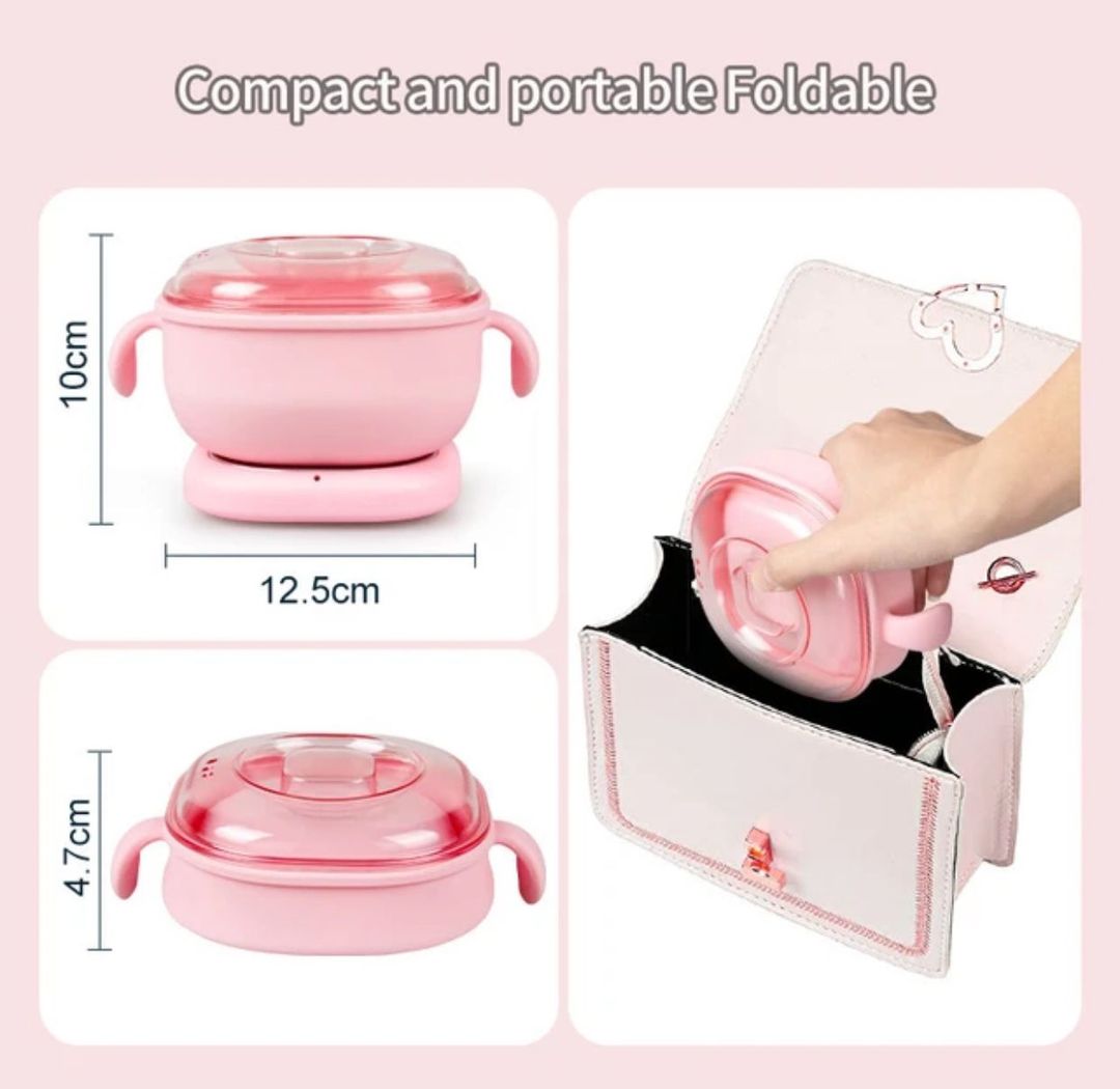 Professional portable silicone wax heater 