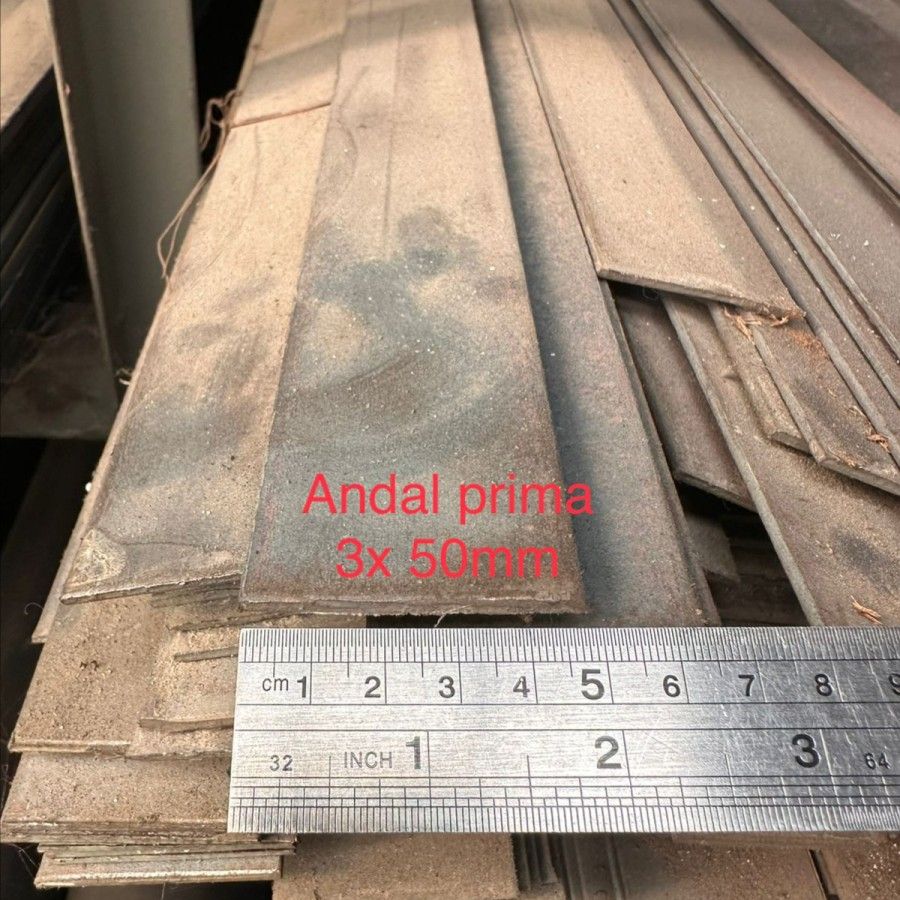 Plat Strip tebal 3mm Panjang 6.0m