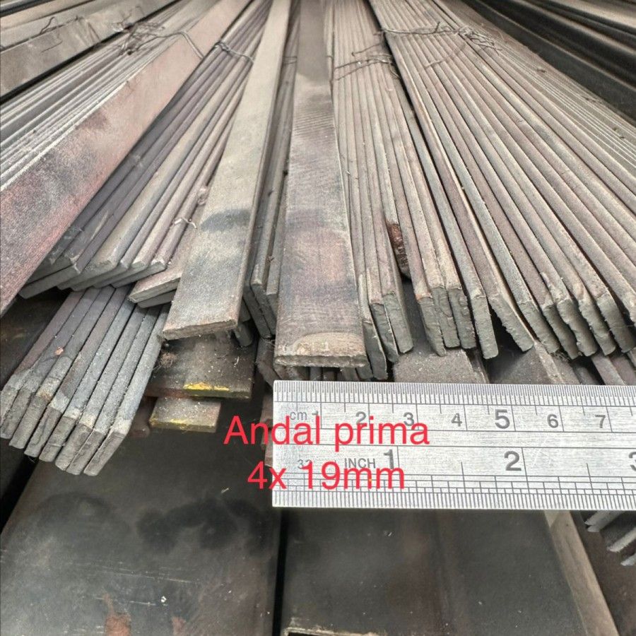 Plat Strip tebal 4mm Panjang 6.0m