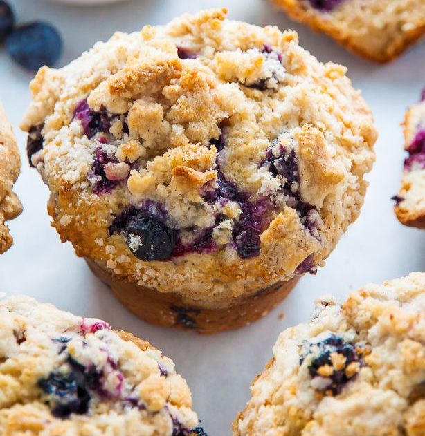 Blueberry Streusel Muffins